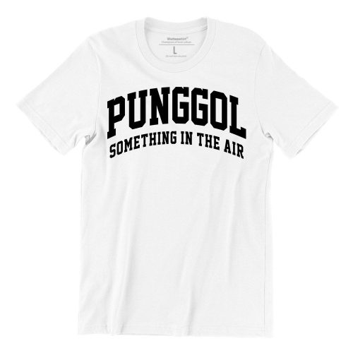 Punggol-white-short-sleeve-womens-funny-singapore-tshirt