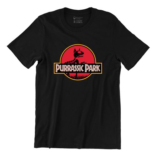 Purrassic Park Short Sleeve T-shirt - Image 2