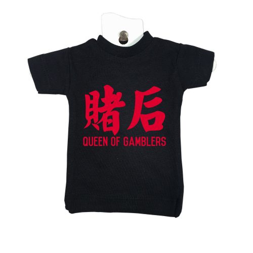 Queen of Gamblers-black-mini-t-shirt-home-furniture-decoration