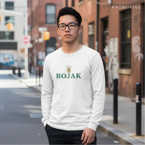 Rojak Long Sleeve Graphic T-Shirt | Singapore Playful Streetwear Unisex Tee