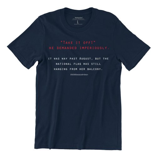 SG50 Shades of Grey - Flag Short Sleeve T-shirt - Image 3