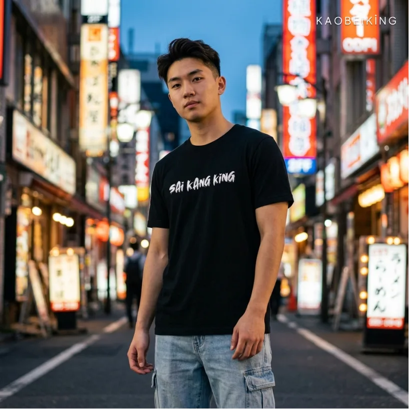 Sai Kang King Graphic T-Shirt | Singapore Playful Streetwear Unisex Tee