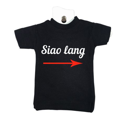 Siao Lang-black-mini-t-shirt-home-furniture-decoration