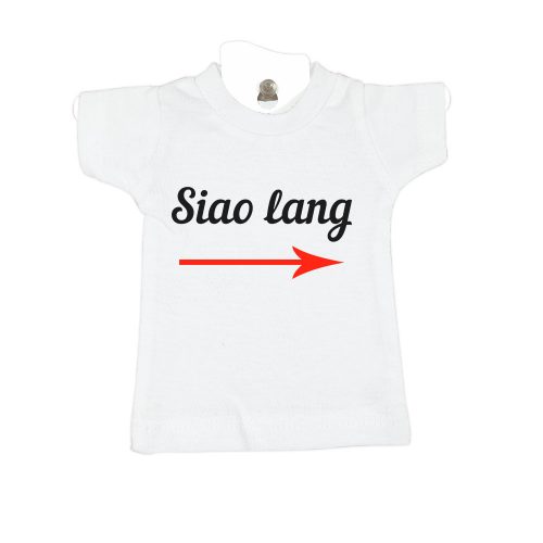 Siao Lang-white-mini-tee-miniature-figurine-toy-clothing