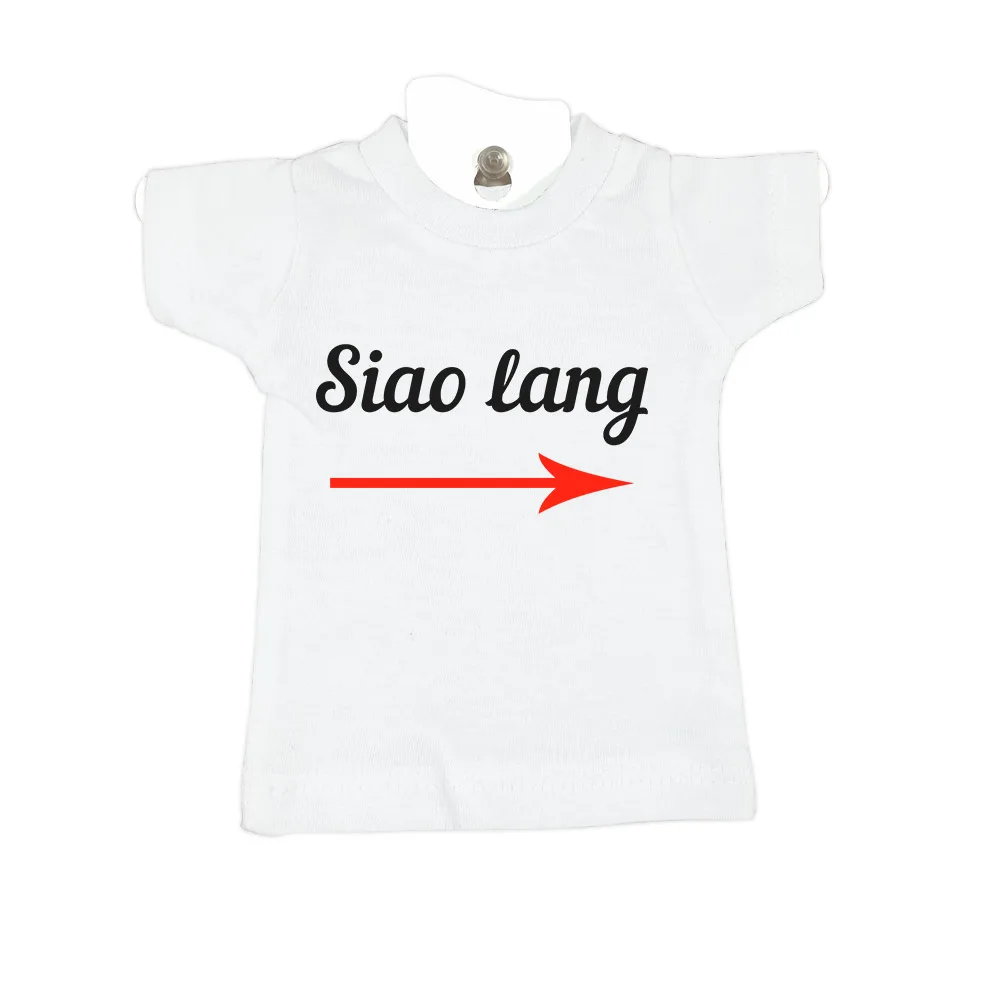 Siao Lang-white-mini-tee-miniature-figurine-toy-clothing