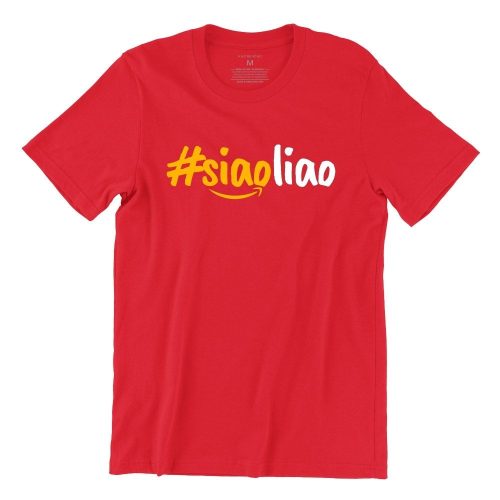 Siao-liao-red-crew-neck-unisex-tshirt-singapore-kaobeking-funny-singlish-hokkien-clothing-label-1.jpg