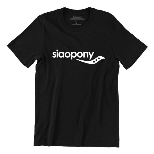 Siaopony-black-unisex-tshirt-singapore-brand-parody-vinyl-streetwear-apparel-designer.jpg