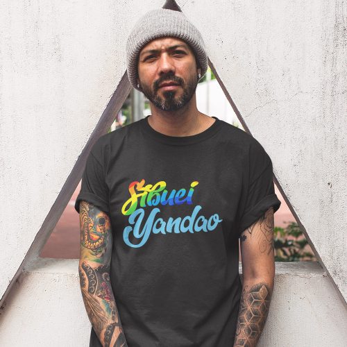 Sibuei-Yandao-rainbow-tshirt-singapore-kaobeiking-hokkien-slang-singlish-design