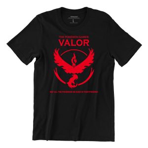 The Pokemon Game Team Valor adult short sleeve tshirt