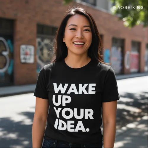 Wake Up Your Idea Graphic T-Shirt | Singapore Slang Streetwear Unisex Tee