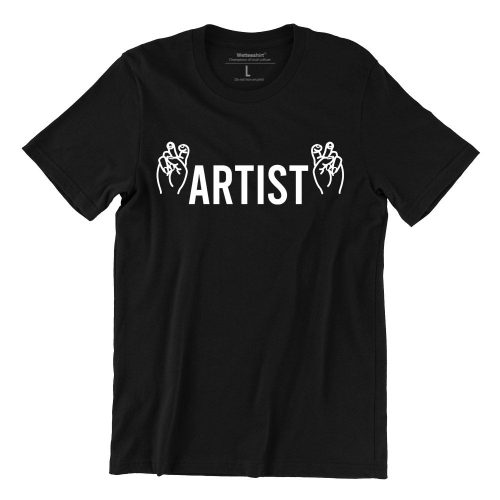 artist-adults-black-unisex-tshirt-streetwear-singapore