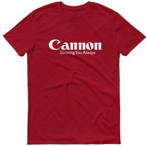 cannon red casualwear womens tshirt design clothing