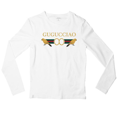 gugucciao-black-unisex-long-sleeve-tshirt-streetwear-singapore-brand-funny-parody-design.jpg