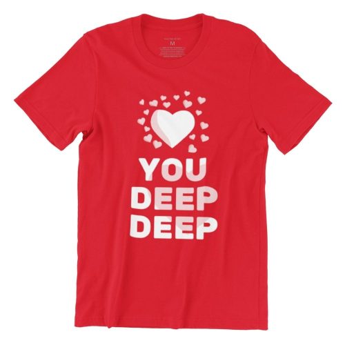 Love You Deep Deep Short Sleeve T-shirt - Image 3