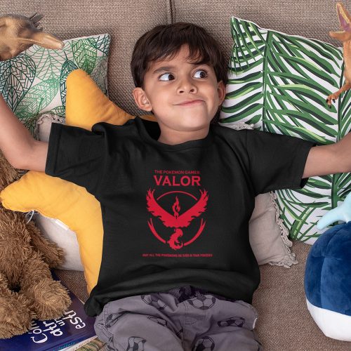 The Pokémon Games: Team Valor Children Short Sleeve T-shirt