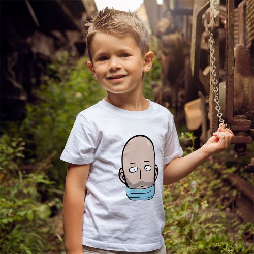 One Mask Man Children Short Sleeve T-shirt