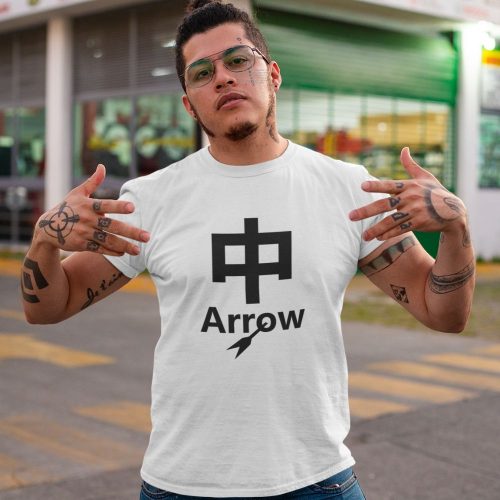 new-dio-arrow-white-kaobeiking-men-tshirt-singapore-funny-hokkien-vinyl-streetwear-apparel-designer.jpg