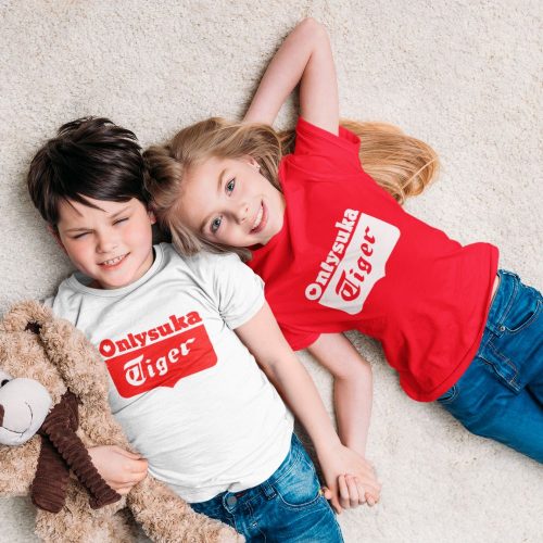 only-suka-tiger-children-Tshirt-mockup-featuring-two-siblings-holding-hands