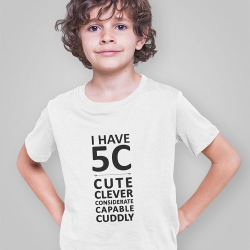 I Have 5C Children Short Sleeve T-shirt