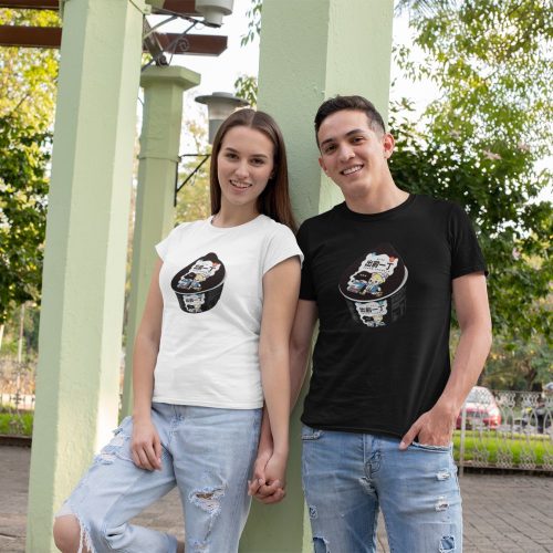 CQYD Black Garlic Oil Short Sleeve T-shirt