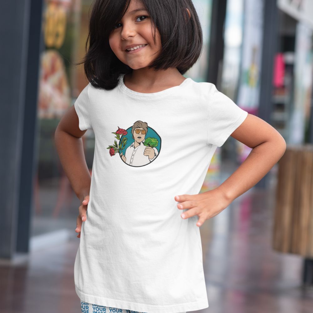 Broccoli Unisex Children Short Sleeve T-Shirt Singapore For Boys And Girls
