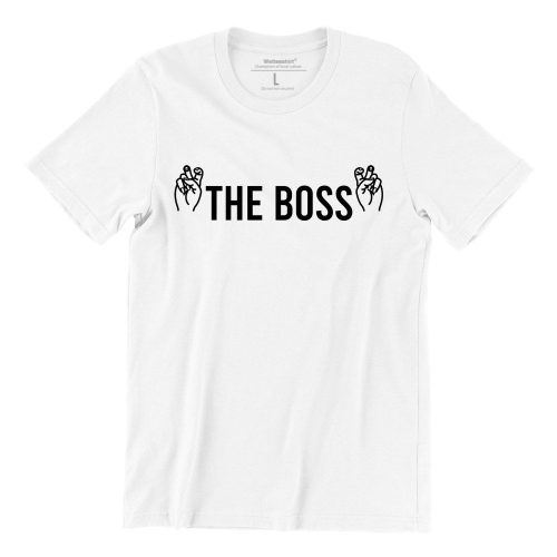 the-boss-white-unisex-tshirt-short-sleeve-singapore-funny-hokkien-vinyl-streetwear-1.jpg