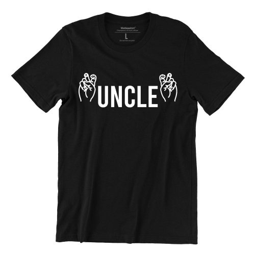 uncle-black-short-sleeve-mens-tshirt-singapore-fashion